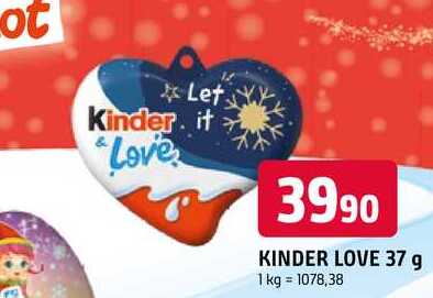 KINDER LOVE 37 g