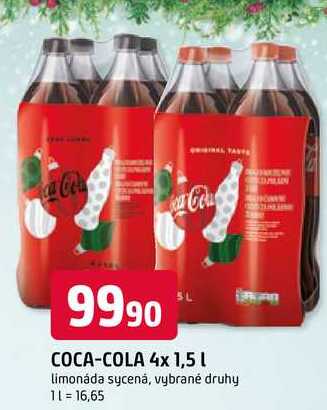 COCA-COLA 4x 1,5 l