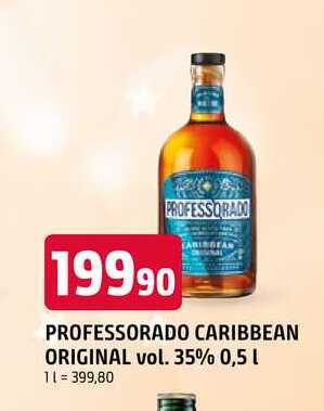PROFESSORADO CARIBBEAN ORIGINAL vol. 35% 0,5 l