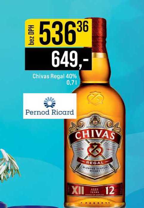 Chivas Regal 40% 0,7l