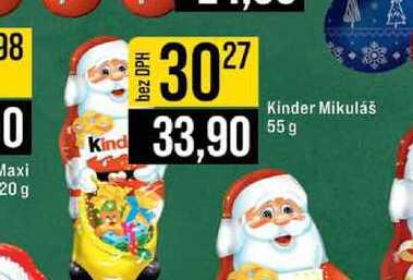 Kinder Mikuláš 55g 