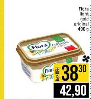 Flora light gold original 400 g  v akci