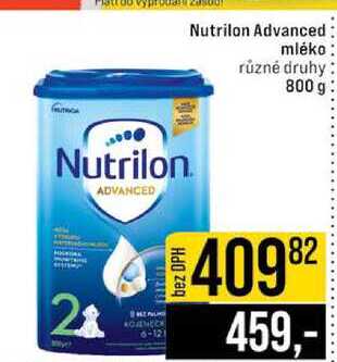 Nutrilon Advanced mléko různé druhy 800 g