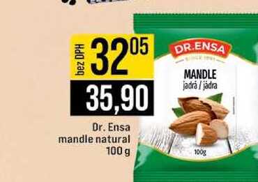 Dr. Ensa mandle natural 100 g