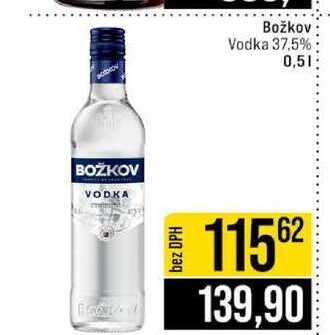 Božkov Vodka 37.5% 0,5l