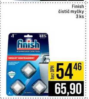 Finish čistič myčky 3 ks