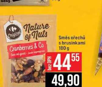 Směs ořechů s brusinkami 180 g