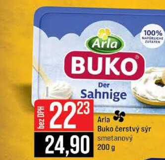 Arla Buko čerstvý sýr smetanový 200 g 