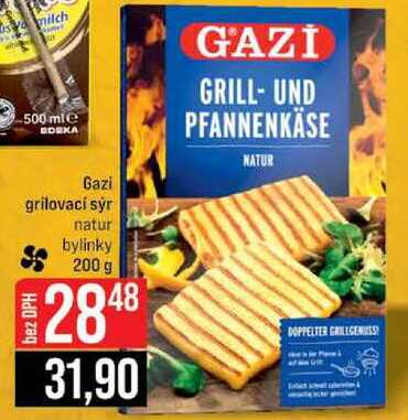 Gazi grilovací sýr natur bylinky 200 g 