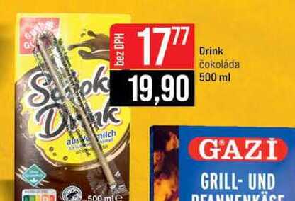 Drink čokoláda 500 ml 