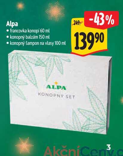 Alpa vánoční balíček