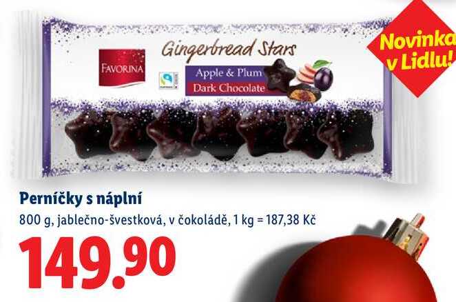 Perníčky s náplní, 800 g