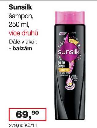 Sunsilk šampon, 250 ml, více druhů
