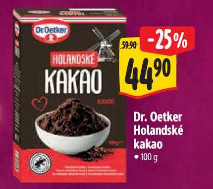  Dr. Oetker Holandské kakao 100 g 