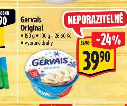 Gervais Original 150 g