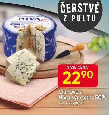 NOtinoves Niva sýr extra 50% 100g