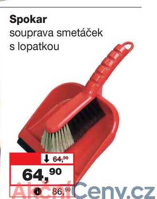 Spokar souprava smetáček s lopatkou