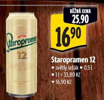 Staropramen 12 0,5 l