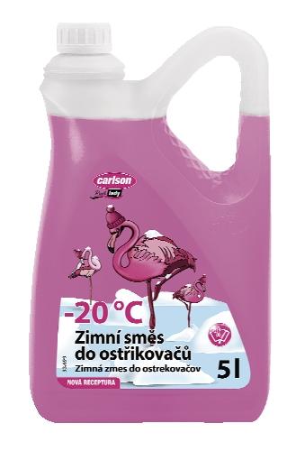 Zimní směs do ostřikovačů Pink Lady, 5 l