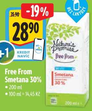 Free From Smetana 30%, 200 ml