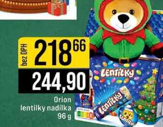 Orion lentilky nadílka 96 g