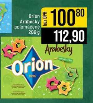 Orion Arabesky polomáčené 209 g