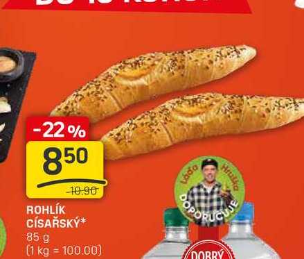 ROHLÍK CÍSAŘSKÝ 85 g