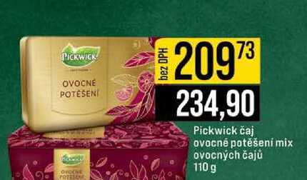 Pickwick čaj ovocné potěšení mix ovocných čajú 110 g