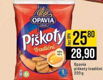 Opavia piškoty tradiční 220g