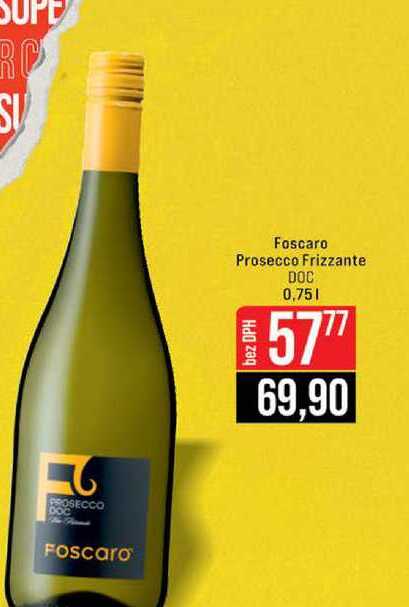 Foscaro Prosecco Frizzante DOC 0,75l