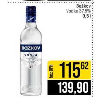 Božkov Vodka 37.5% 0,5l