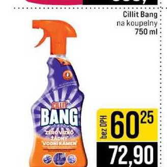 Cillit Bang na koupelny 750 ml