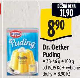 Dr. Oetker Puding, 38-46 g 