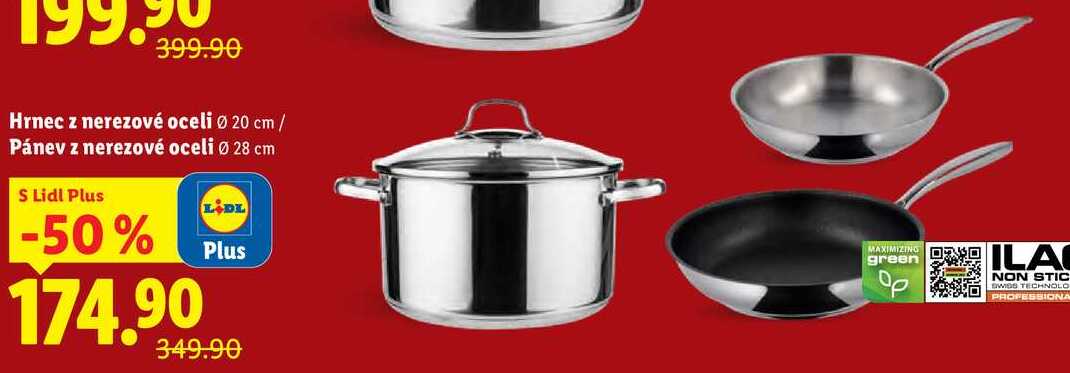 Hrnec z nerezové oceli/Pánev z nerezové oceli