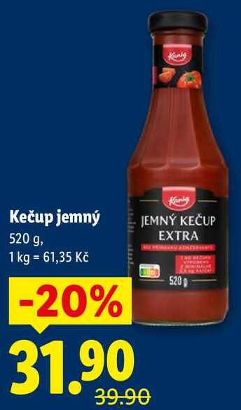 Kečup jemný, 520 g