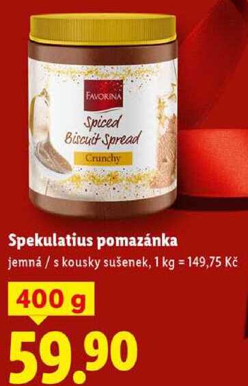 Spekulatius pomazánka, 400 g