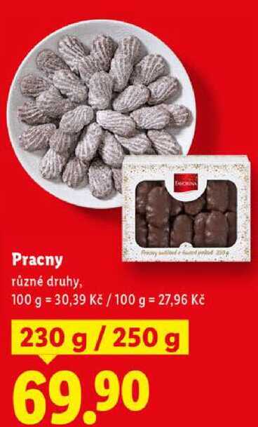 Pracny, 230 g/250 g