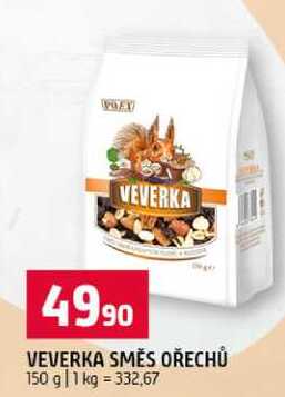 VEVERKA SMĚS OŘECHŮ 150 g