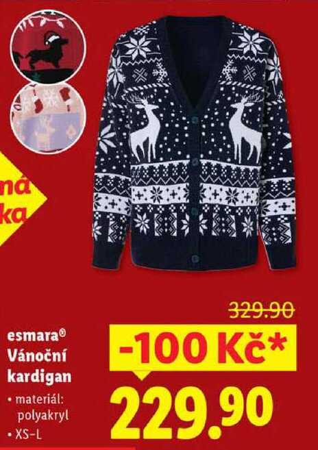 esmara Vánoční kardigan