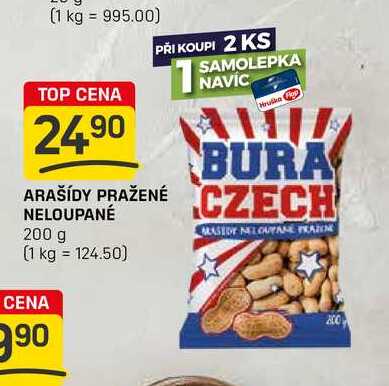 ARAŠÍDY PRAŽENÉ NELOUPANÉ 200 g