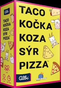 Hra Taco,kočka, koza, sýr, pizza