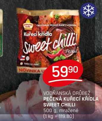 PEČENÁ KUŘECÍ KŘÍDLA SWEET CHILLI 500 g, mražené 
