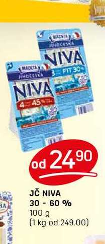 JČ NIVA 30 - 60 % 100 g