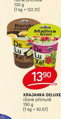 KRAJANKA DELUXE různé příchutě 150 g