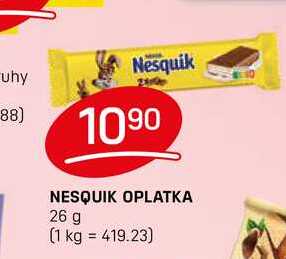 NESQUIK OPLATKA 26 g 