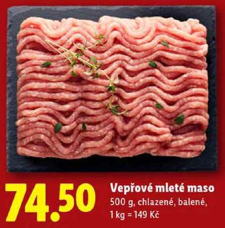 Vepřové mleté maso, 500 g