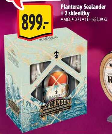 Planteray Sealander + 2 skleničky, 0,7 l