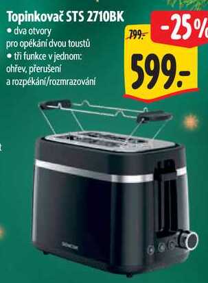 Topinkovač STS 2710BK