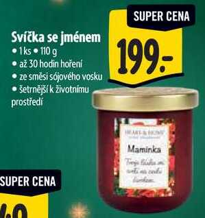 Svíčka se jménem