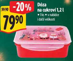 Dóza na cukroví 1,2 l